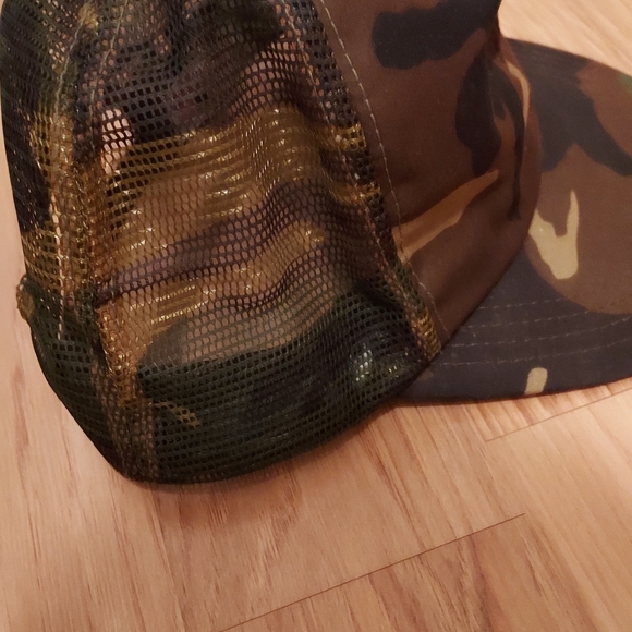 Camouflage Camo Baseball Mesh Snapback Trucker Cap - Picture 3 of 9